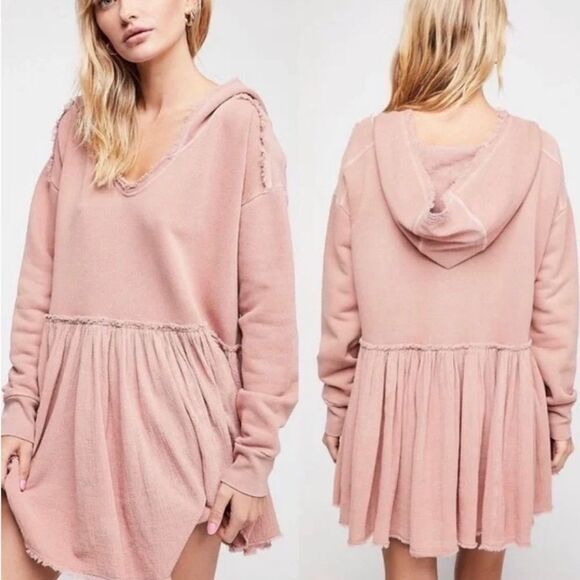 Free People Summer Dreams Hoodie Pullover size Small - Picture 1 of 10